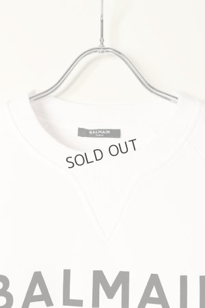 画像2: {SOLD}BALMAIN バルマン BH2 C&S SWEAT PRINT LOGO{12JQ005B151-GAB-BAA}