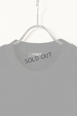 画像2: {SOLD}BALMAIN バルマン BH2 C&S SWEAT CURLY LOGO{12JQ040B155-EAQ-BAA}