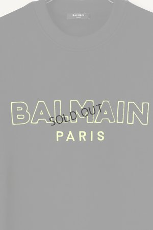 画像3: {SOLD}BALMAIN バルマン BH2 C&S SWEAT CURLY LOGO{12JQ040B155-EAQ-BAA}