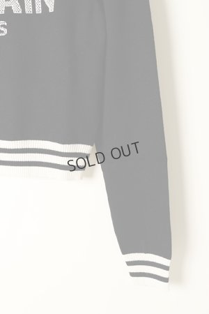 画像5: {SOLD}BALMAIN バルマン BF1 KNIT CROPPED MESH LOGO{12KA000K225-EAB-BAA}