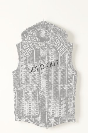 画像1: {SOLD}BALMAIN バルマン BH1 BLOUSON QUILTED MNG VEST{12TO025I687-GFE-BAA}