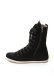 画像1: 【 30%OFF セール｜137,500円→96,250円】 ANN DEMEULEMEESTER アンドゥムルメステール SHOES SCAMOSCIATO NERO + SCAMOSCIATO GLICINE{1314234302099/131-4234-302-099(21-03-931040-913)-ACS} (1)