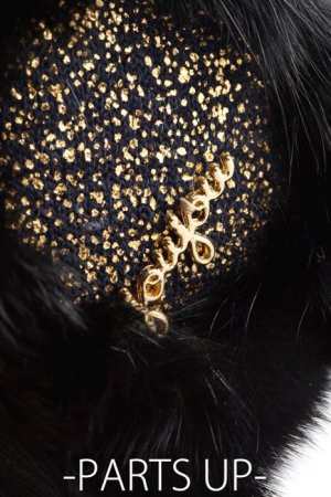 画像4: joujou ジュジュ EAR MUFFLER-BLACK-{-ACA}