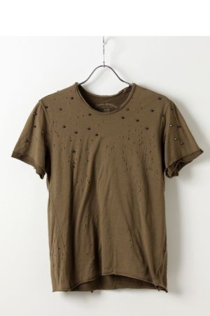 画像1: Cherry Sunburst チェリーサンバースト LAYERED SHORT SLEEVE STUDS & DESTOROY FINISH{-AIS}