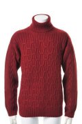 ETRO エトロ T-NECK PUNTO TRECCIA　タートルニット{14064-9584-0300-ACA}