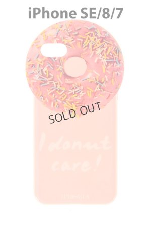 画像1: {SOLD}IPHORIA アイフォリア ROUND CASE - I DONUT CARE【iPhone SE(第2世代)/8/7】{-AGS}