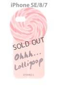 {SOLD}IPHORIA アイフォリア ROUND CASE - OH LOLLIPOP【iPhone SE(第2世代)/8/7】{-AGS}