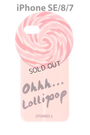 画像1: {SOLD}IPHORIA アイフォリア ROUND CASE - OH LOLLIPOP【iPhone SE(第2世代)/8/7】{-AGS}