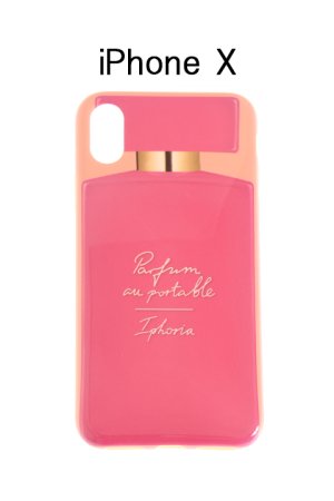 画像1: 【 60%OFF セール｜7,128円→2,851円】 IPHORIA アイフォリア PERFUME PINK【iPhone X】{-AGA}