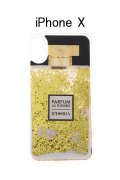 【 60%OFF セール｜8,470円→3,388円】 IPHORIA アイフォリア Perfume Golden Glitter【リキッドコレクション】【iPhone X】{-AHS}