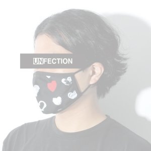 画像4:   UNFECTION アンフェクション HEART MASK{-BJA}