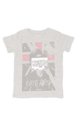 画像1:   ★KIDS/BABY★ LITTLE ELEVEN PARIS リトル・イレブン・パリ PUNK SS T-SHIRT{-AFA}