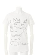   ELEVEN PARIS イレブン・パリ BASQUIAT 1 MX M KNIT T-SHIRT{OEDM6S3TS01-M99-AFS}