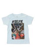 ★KIDS/BABY★ LITTLE ELEVEN PARIS リトル・イレブン・パリ SELROBIN SS T-SHIRT{-AFS}