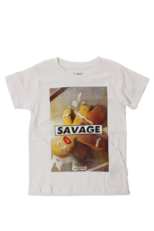 画像1: 【 50%OFF セール｜4,290円→2,145円】 ★KIDS/BABY★ LITTLE ELEVEN PARIS リトル・イレブン・パリ SACUIT SS T-SHIRT{-AFS}