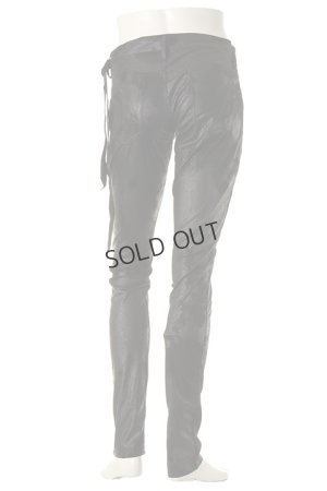 画像2: {SOLD}SEIGEKI 青激 セイゲキ レザーニットパンツ{-AFS}