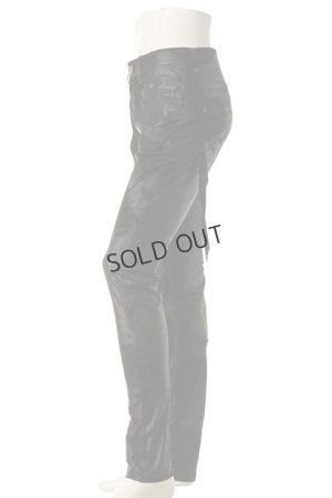 画像3: {SOLD}SEIGEKI 青激 セイゲキ レザーニットパンツ{-AFS}