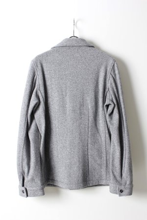 画像2: ANN DEMEULEMEESTER アンドゥムルメステール JACKET SOFT JERSEY GREY{1808-3006-229-075-GREY-AHA}