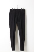 【 30%OFF セール｜125,400円→87,780円】 ANN DEMEULEMEESTER アンドゥムルメステール TROUSERS FLEX{1901-3410-211-099-BLK-AIS}