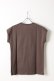 画像2: {SOLD}ANN DEMEULEMEESTER アンドゥムルメステール T-SHIRT UNICOTTON MUD{1901-3802-240-060-MUD-AIS} (2)