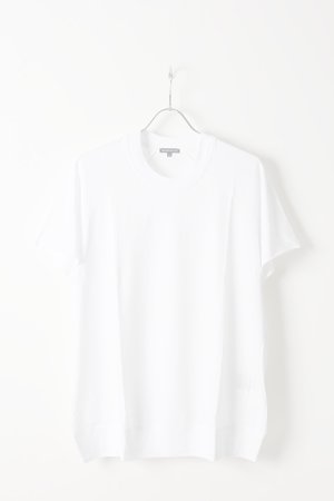 画像1:   ANN DEMEULEMEESTER アンドゥムルメステール T-SHIRT UNICOTTON WHITE {1901-3806-240-001-WHT-AIS}  :19013806240WHT-S 