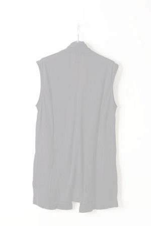 画像2:  {SOLD} ANN DEMEULEMEESTER アンドゥムルメステール SLEEVELESS CARDIGAN ILIAD BLACK {1901-3810-234-099-BLK-AIS}  :19013810234BLK-XS 