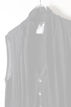 画像5:  {SOLD} ANN DEMEULEMEESTER アンドゥムルメステール SLEEVELESS CARDIGAN ILIAD BLACK {1901-3810-234-099-BLK-AIS}  :19013810234BLK-XS 