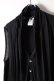 画像5: {SOLD}ANN DEMEULEMEESTER アンドゥムルメステール SLEEVELESS CARDIGAN ILIAD BLACK{1901-3810-234-099-BLK-AIS} (5)