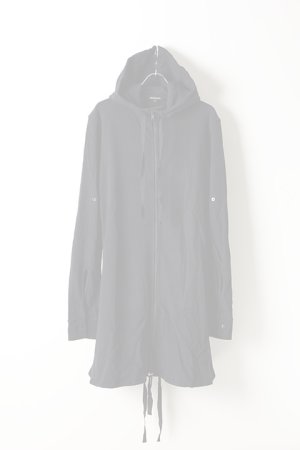画像1:   ANN DEMEULEMEESTER アンドゥムルメステール HOODIE GRIMM BLACK {1901-3816-225-099-BLK-AIS}  :19013816225BLK-XS 