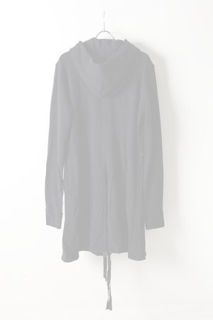 画像2:   ANN DEMEULEMEESTER アンドゥムルメステール HOODIE GRIMM BLACK {1901-3816-225-099-BLK-AIS}  :19013816225BLK-XS 