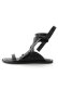 画像1: 【 30%OFF セール｜133,650円→93,555円】 ANN DEMEULEMEESTER アンドゥムルメステール SHOES VACCHETTA NERO+GUARDOLINO NERO&CUCITURE NERO{1901-4230-378-099-BLK-AIS} (1)