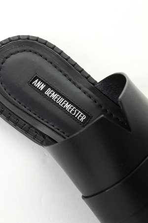 画像5: ANN DEMEULEMEESTER アンドゥムルメステール SLIDES VACCHETTA NERO{1901-4234-378-099-BLK-AIS}