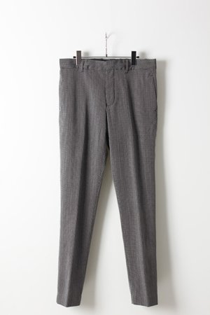 画像1: ANN DEMEULEMEESTER アンドゥムルメステール TROUSERS KENSINGTON{1907-3400-175-005-ECRBLK-AIS}