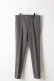 画像1: 【周年記念 24%OFF ｜96,580円→73,401円】 ANN DEMEULEMEESTER アンドゥムルメステール TROUSERS KENSINGTON{1907-3400-175-005-ECRBLK-AIS} (1)