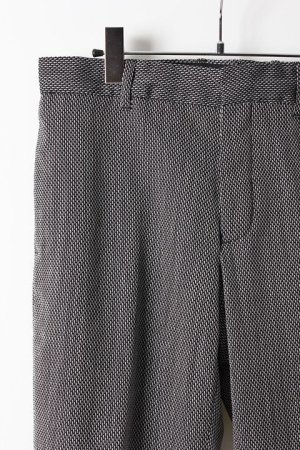 画像3: ANN DEMEULEMEESTER アンドゥムルメステール TROUSERS KENSINGTON{1907-3400-175-005-ECRBLK-AIS}