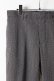 画像3: 【周年記念 24%OFF ｜96,580円→73,401円】 ANN DEMEULEMEESTER アンドゥムルメステール TROUSERS KENSINGTON{1907-3400-175-005-ECRBLK-AIS} (3)
