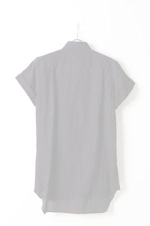 画像2:   ANN DEMEULEMEESTER アンドゥムルメステール SHIRT JOAN {1907-3600-162-099-BLK-AIS}  :19073600162BLK-S 