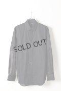 ANN DEMEULEMEESTER アンドゥムルメステール SHIRT COTONE BLACK+PACE BLACK{1907-3602-120-098-BLK-AIS}