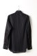 画像2: ANN DEMEULEMEESTER アンドゥムルメステール SHIRT COTONE BLACK+PACE BLACK{1907-3602-120-098-BLK-AIS} (2)