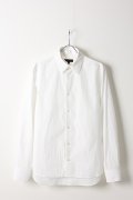 ANN DEMEULEMEESTER アンドゥムルメステール SHIRT LORRAINE WHITE{1907-3604-132-001-WHT-AIS}