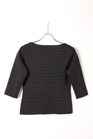 画像2: 【 50%OFF セール｜18,700円→9,350円】 グレースコンチネンタル｜GRACE CONTINENTAL フラワーパターンニットトップ{-AIA}
