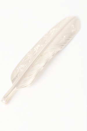 画像4:  {SOLD} Taro Washimi タロウ ワシミ 鷲見太郎 L K18 arabesque flight feather 02 {WT-202511_04-BEA}  :1AFFL02-YG-F 