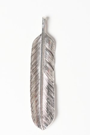 画像2: Taro Washimi タロウ ワシミ 鷲見太郎 L arabesque flight feather 02{-BES}{E-31}