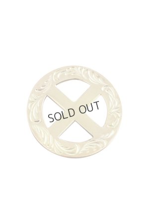 画像1: {SOLD}Taro Washimi タロウ ワシミ 鷲見太郎 K18 arabesque medicine wheel{-TEI}