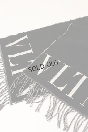 画像5: {SOLD}Valentino ヴァレンティノ VLTN ウール x カシミア マフラー{YER033PTX-BBA}