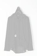  {SOLD} ANN DEMEULEMEESTER アンドゥムルメステール HOODIE ELMER BLACK+TIRIEL {2001-2420P-237-099-BLK-BJS}  :20012420P237BK-38 