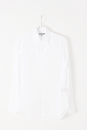 画像1:   ANN DEMEULEMEESTER アンドゥムルメステール SHIRT BYRON WHITE {2007-3600-128-001-WHT-BJS}  :20073600128-WH-XS 