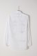 画像4: ANN DEMEULEMEESTER アンドゥムルメステール SHIRT COTONE WHITE+PRINT{2007-3601-120-001-WHT-BJS} (4)