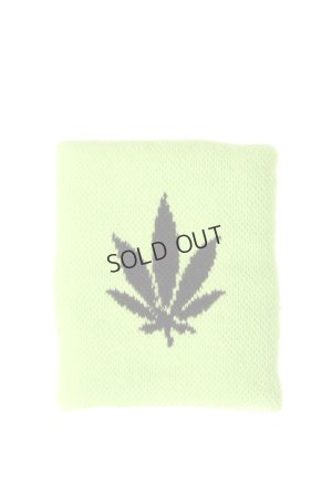 画像1: {SOLD}Palm Angels パームエンジェルス WEED WRISTBAND{PMOA001S7195049-4110-AGS}