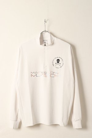 画像1: 【24SS新作】MARK & LONA マークアンドロナ Emitter 1/2 zip Pull Over | MEN{-BDS}